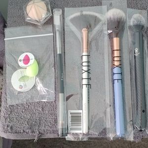 Makeup Brushes and Mini Blender Sponges